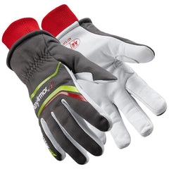 Lined Insulated Leather Palm Gloves: Size Small, Leather