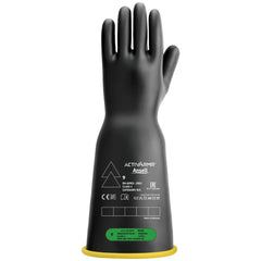 Rubber Linesman Gloves: Activarmr RIG316YBBC, Class 3, Size Large, 16" Long