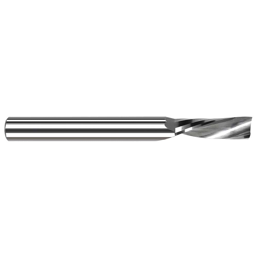 Square End Mill: 5/64" Dia, 5/16" LOC, 1 Flute, Solid Carbide