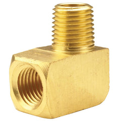 Brass & Chrome Pipe Fittings; Fitting Type: Pipe Street Elbow; Fitting Size: 3/4 x 3/4; End Connections: FNPT x MNPT; Material Grade: CA360; Connection Type: Threaded; Pressure Rating (psi): 1000; Fitting Shape: 90¬∞ Elbow; Thread Standard: NPTF