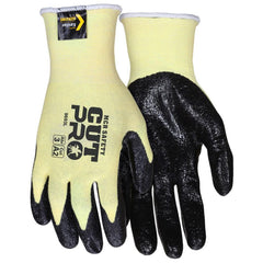 Cut, Puncture & Abrasion-Resistant Gloves: UltraTech 9693, Size 2X-Large, ANSI Cut A2, ANSI Puncture 2, Nitrile, Kevlar