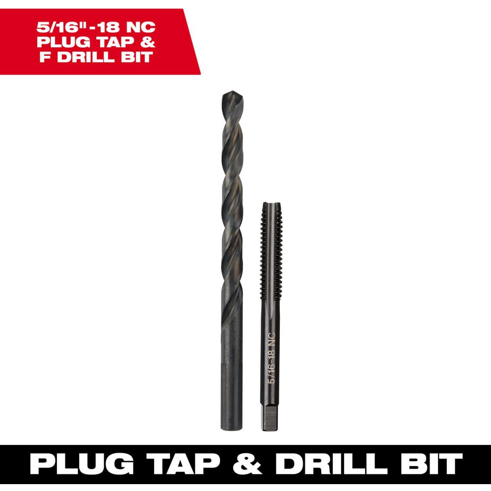 Tap & Drill Sets; Maximum Drill Size (Letter): F