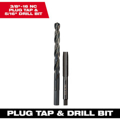 Tap & Drill Sets; Maximum Drill Size (Fractional Inch): 5/16