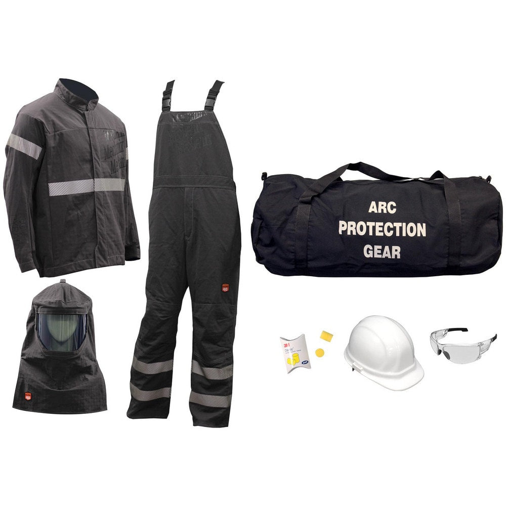 Arc Flash Clothing Kit: Size 3X-Large, Gore Pyrad, Jacket, Bib Overalls & Hoods