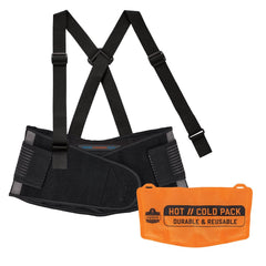 Back Supports; Type: Cold/Heat Therapy; Support Type: Back Support; Closure Type: Hook & Loop; Belt Material: Spandex; Size: Medium; Material: Spandex; Fits Minimum Waist Size (Inch): 30; Belt Width (Inch): 8.5