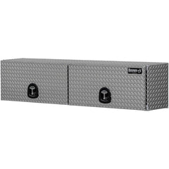 Truck Tool Storage Units; Type: Topside Box; For Use With: Universal; Color: Silver; Material: Aluminum