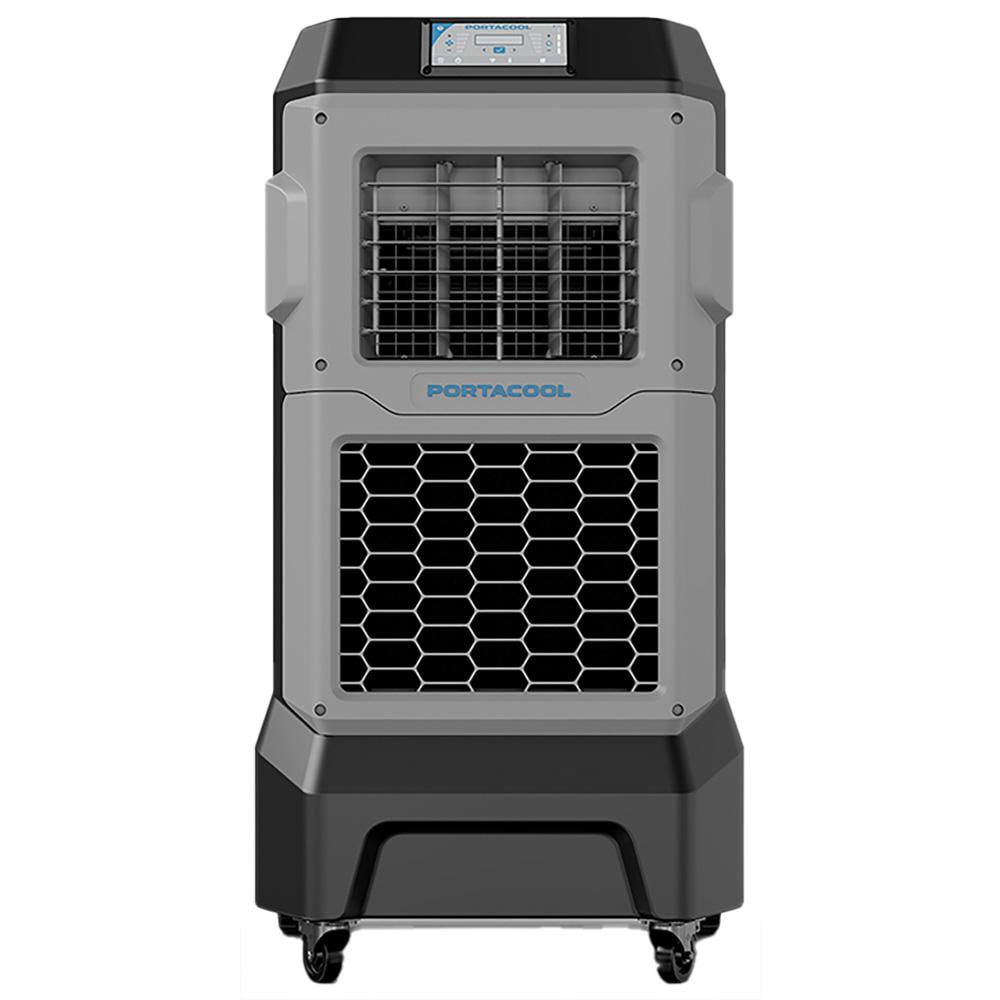 Evaporative Cooler: 3,600 CFM, 22 gal, 1/2 hp