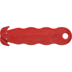 Fixed Blade Knives; 4-5/8X1-1/4X1/8" RED KLEEN ANTI-MIC KUTTER BLD