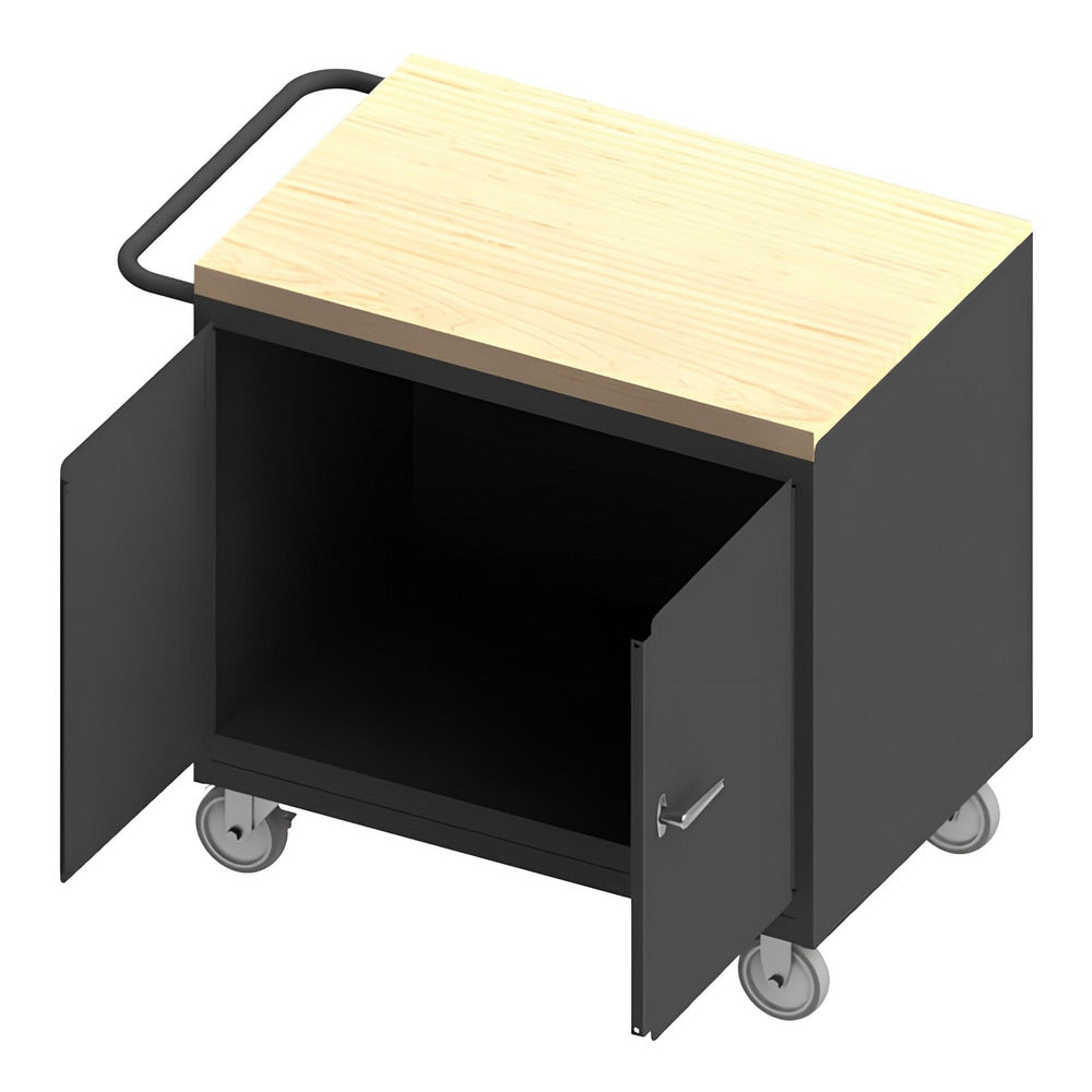 Mobile Work Centers; Center Type: Mobile Bench Cabinet; Depth (Inch): 42-1/8; Height (Inch): 37-1/8; Number Of Bins: 0; Color: Gray; Overall Depth: 42.125 in; Overall Height: 37.125 in