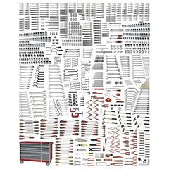 Combination Hand Tool Set: 1000 Pc, Universal Set