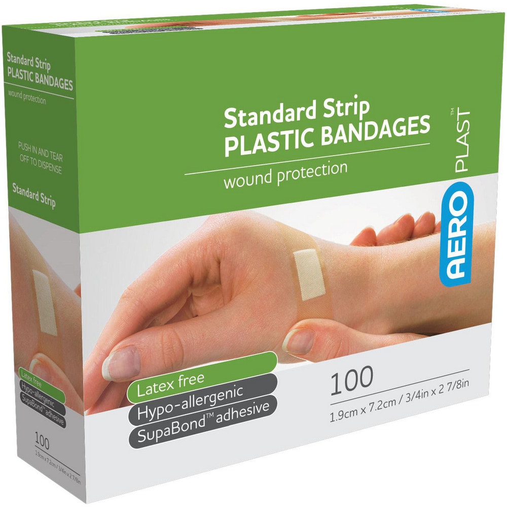 Bandages & Dressings; Dressing Type: Self-Adhesive Bandage; Bandage Material: Plastic; Material: Plastic; Form: Strip; Waterproof/Water Resistant: Water Resistant