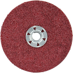 Fiber Disc:  7" Disc Dia, 5/8-11 Hole, Threaded Arbor Hole, 36 Grit, Aluminum Oxide