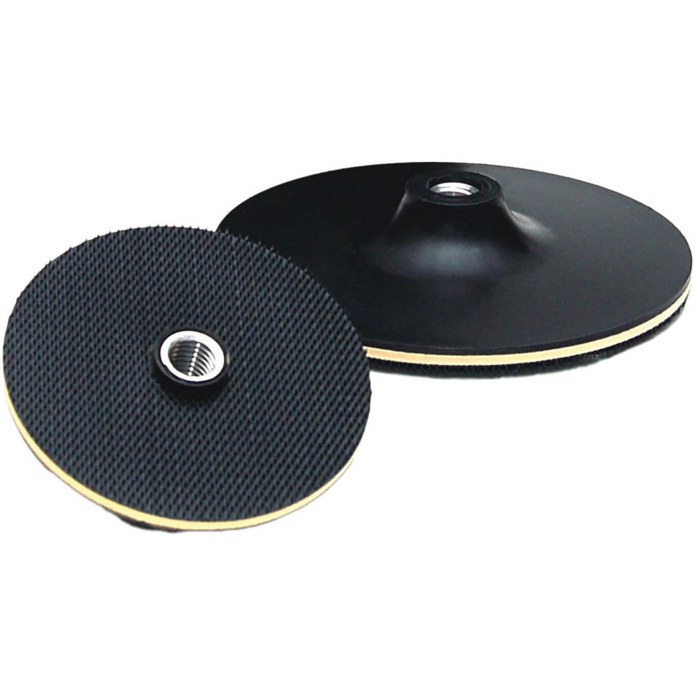 Disc Backing Pad:  4-1/2" Dia,  Hook & Loop