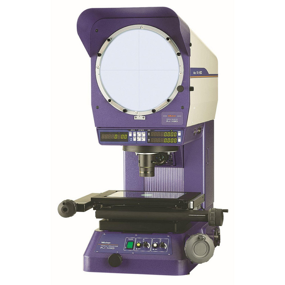 Optical Comparators & Profile Projectors; Image Type: Erect; Orientation: Vertical; Magnification: 10x; Screen Diameter (Decimal Inch): 12.0000