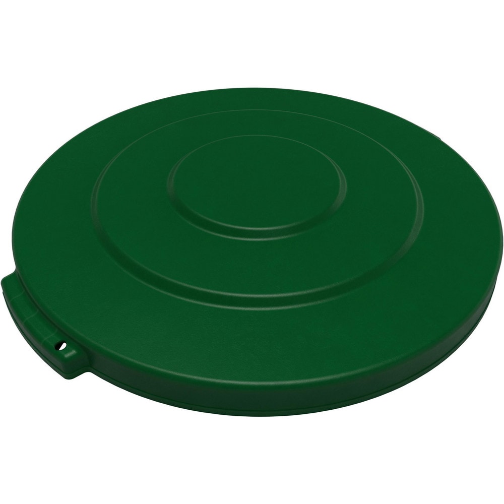 Trash Can & Recycling Container Lids; Lid Type: Flat; Lid Shape: Round; Container Shape: Round; Compatible Container Capacity: 10 Gallon; Color: Green; Material: HDPE; For Use With: Bronco 10 Gallon Trash Container