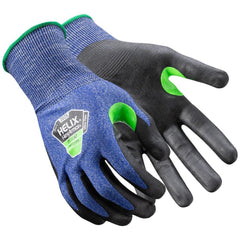 Cut, Puncture & Abrasion-Resistant Gloves: Helix Helix 3026, Size Medium, ANSI Cut A7, ANSI Puncture 2, Nitrile, HPPE Blend