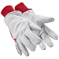 Lined Insulated Leather Palm Gloves: Size X-Large, Leather