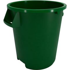 Trash Cans & Recycling Containers; Product Type: Trash Can; Type: Waste Bin Trash Container; Container Capacity: 10.00; Container Shape: Round; Lid Type: No Lid; Container Material: Polyethylene; Color: Green; Material: Polyethylene