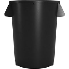 Trash Cans & Recycling Containers; Product Type: Trash Can; Type: Waste Bin Trash Container; Container Capacity: 20.00; Container Shape: Round; Lid Type: No Lid; Container Material: Polyethylene; Color: Black; Material: Polyethylene