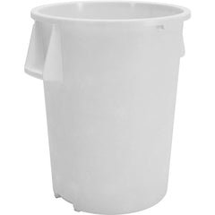 Trash Cans & Recycling Containers; Product Type: Trash Can; Type: Waste Bin Trash Container; Container Capacity: 55.00; Container Shape: Round; Lid Type: No Lid; Container Material: Polyethylene; Color: White; Material: Polyethylene