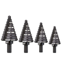 Step Drill Bits: