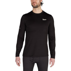 Shirts; Garment Style: Base Layer, General Purpose; Garment Type: Warming, Cold Weather, General Purpose, Shirt, Washable; Size: X-Large; Color: Black; Material: Polyester; Chest Size (Inch): 46 to 48