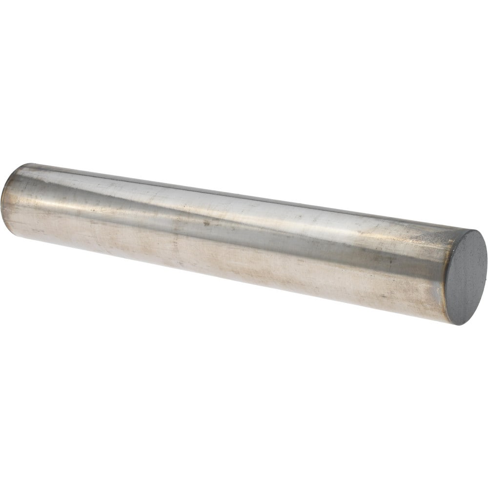 321 Stainless Steel Round Rod: 2-1/8" Dia, 1' Long