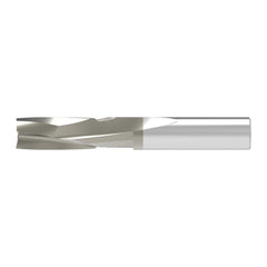 Square End Mill: 10.00 mm Dia, 25.00 mm LOC, 2 Flute, Solid Carbide