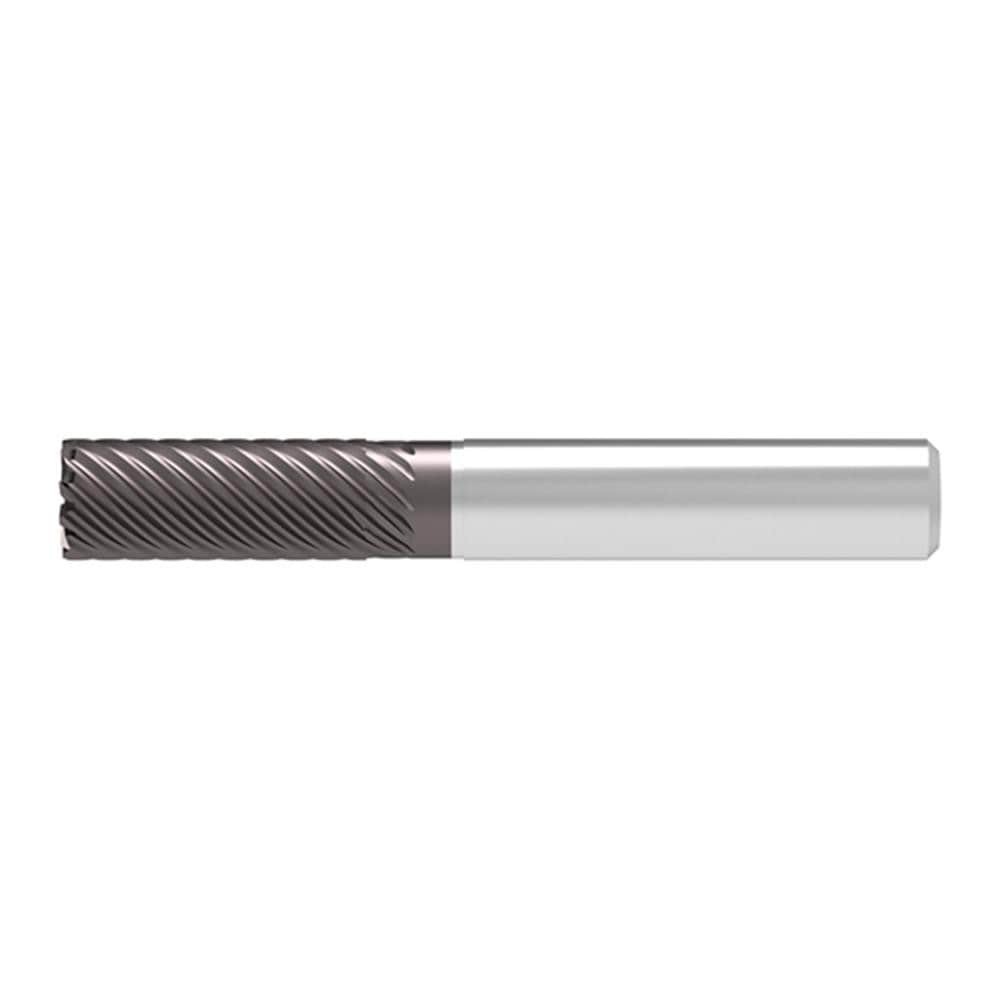 Square End Mill: 12.00 mm Dia, 28.00 mm LOC, 12 Flute, Solid Carbide