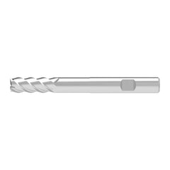 Square End Mill: 18.00 mm Dia, 47.00 mm LOC, 4 Flute, Solid Carbide