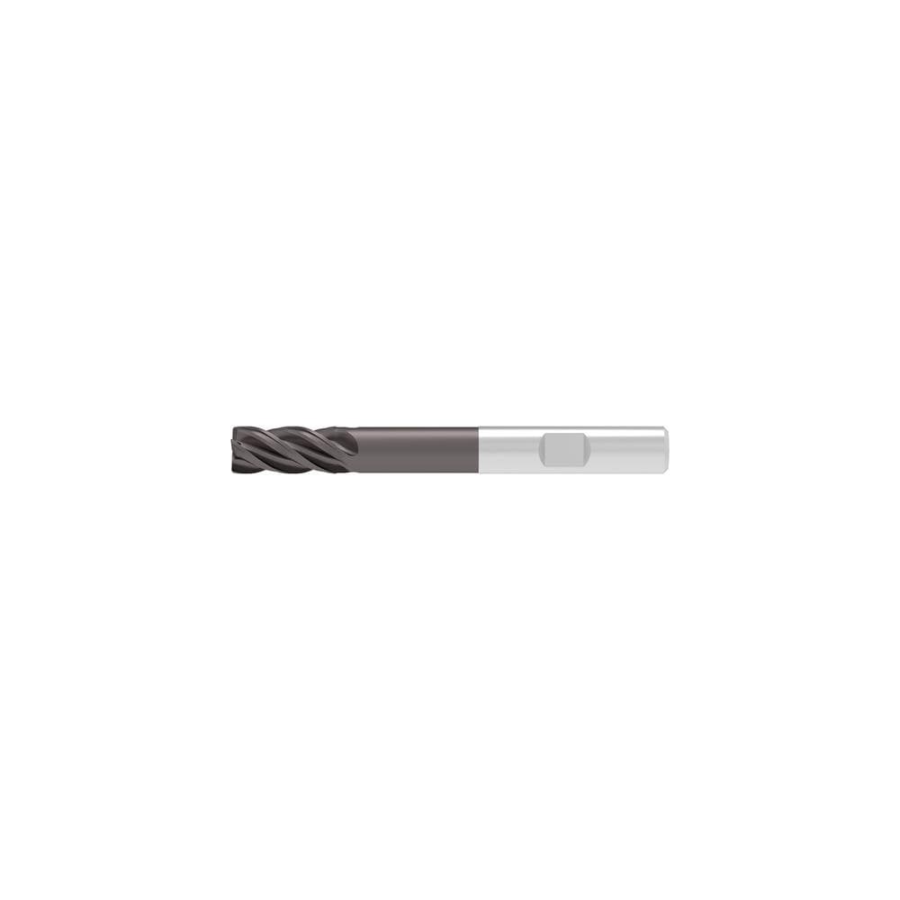 Square End Mill: 20.00 mm Dia, 38.00 mm LOC, 4 Flute, Solid Carbide