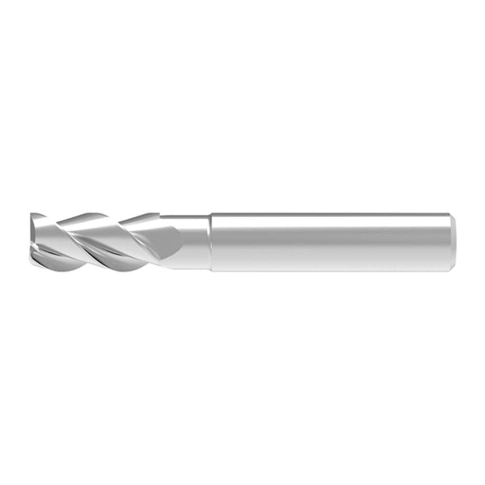 Square End Mill: 20.00 mm Dia, 41.00 mm LOC, 3 Flute, Solid Carbide