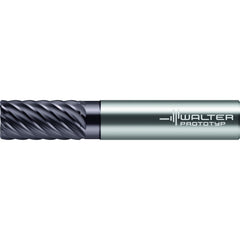 Corner Radius End Mill: 3/4" Dia, 7/8" LOC, 0.0300" Radius, 9 Flute, Solid Carbide