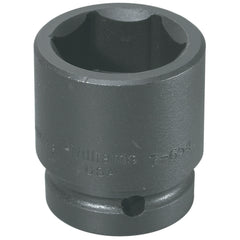 Impact Socket: 1" Drive, 4-1/16" Socket, Hex Drive