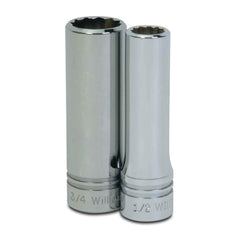 Deep Socket  Hand Socket: 1/2" Drive, 13/16" Socket, 12-Point