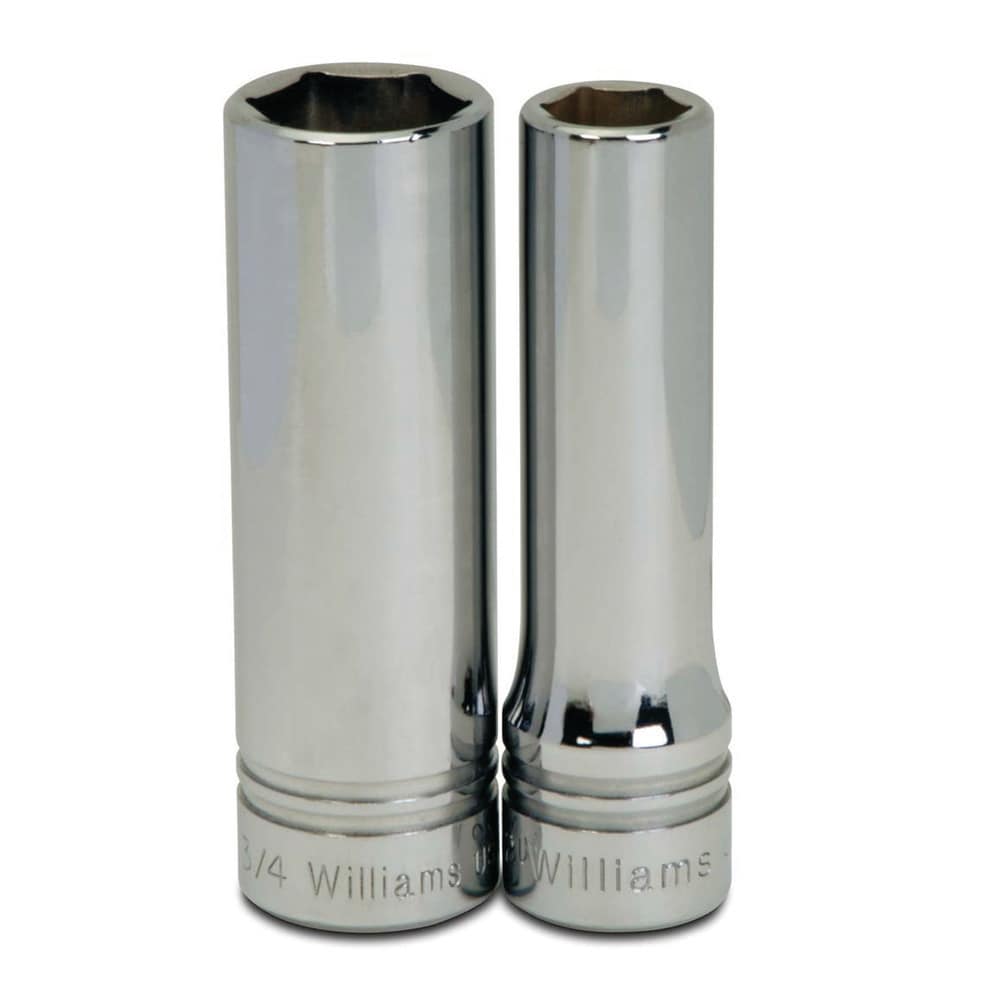 Deep Socket  Hand Socket: 1/2" Drive, 15/16" Socket, 6-Point