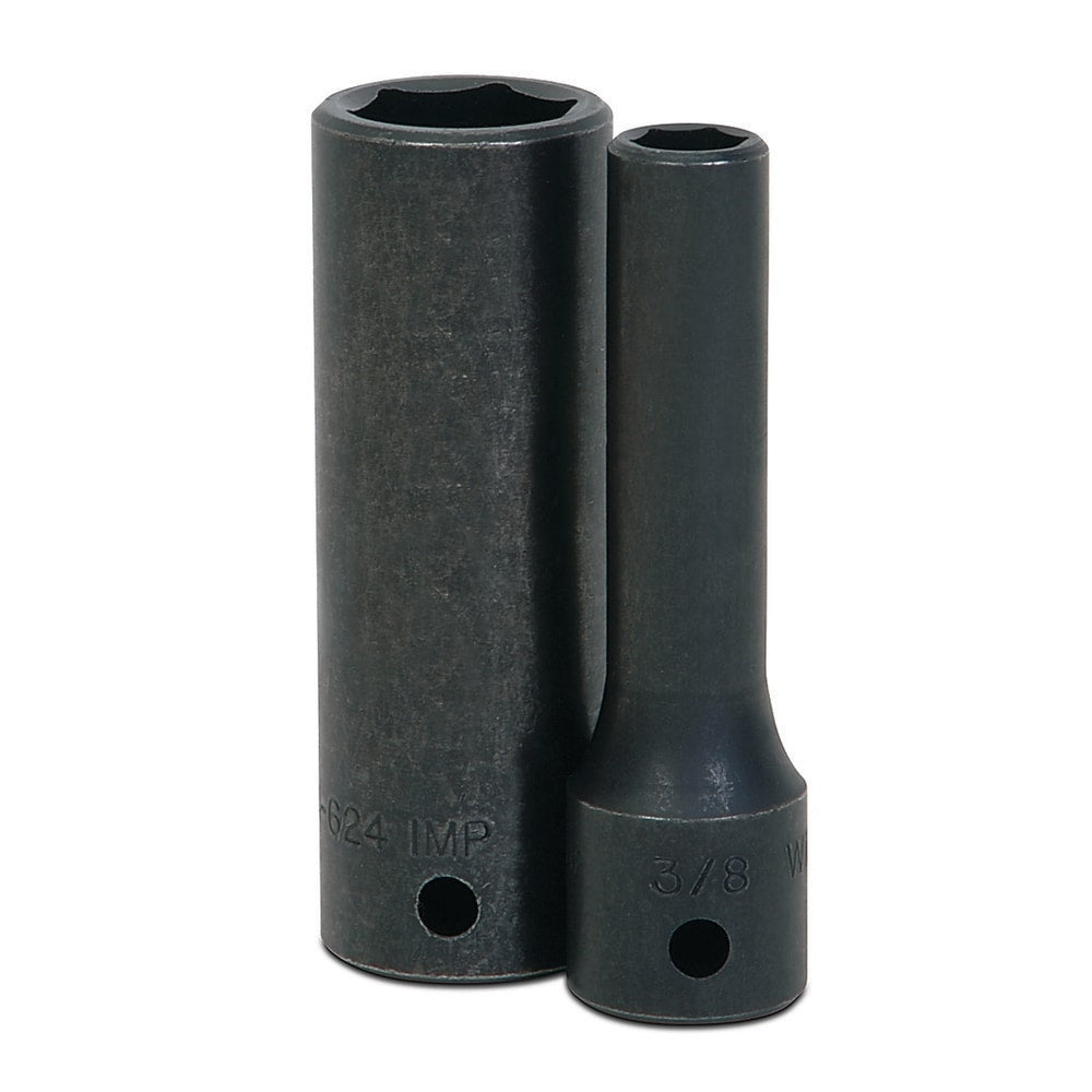 Impact Socket: 1/2" Drive, 1-1/16" Socket, Hex Drive