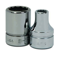 Standard  Hand Socket: 3/8" Drive, 11/32" Socket, 12-Point