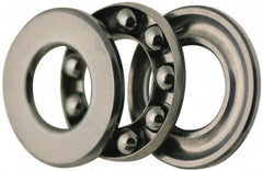 Thrust Bearing: 9" ID, 19.8" OD, Ball, 803 lb, 8,000 psi Max PV