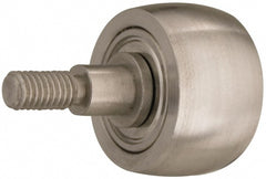 Plain Cam Follower: 0.75" Roller Dia, 0.438" Roller Width, 0.625" Stud Dia