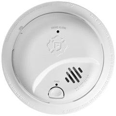 Smoke & Carbon Monoxide (CO) Alarms; Alarm Type: Smoke; Sensor Type: Ionization; Mount Type: Wall, Ceiling; Interconnectable: Interconnectable; Power Source: Wire-In with Battery Backup; Battery Chemistry: Lithium-ion; Battery Size: 9V; Batteries Included