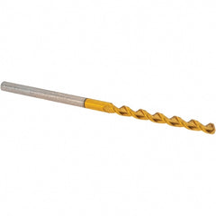 Jobber Drill: 1.90 mm Dia, 130 deg Point, High Speed Steel