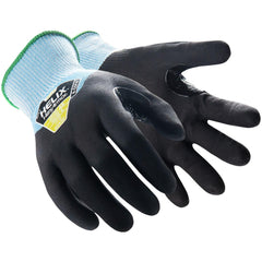 Cut, Puncture & Abrasion-Resistant Gloves: Helix 3023, Size Medium, ANSI Cut A5, ANSI Puncture 4, Nitrile, HPPE Blend