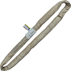 Endless Round Sling: 3' Long, 10600 lb Vertical Capacity, 8500 lb Choker Capacity