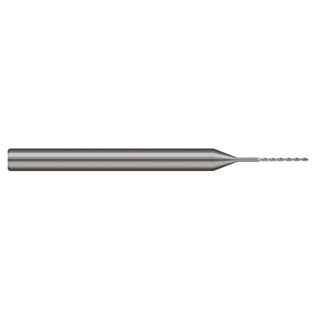 Micro Drill Bit: 0.0440" Dia, 130 deg, Solid Carbide