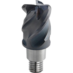 Corner Radius & Corner Chamfer End Mill Heads; Mill Diameter (mm): 19.05; Mill Diameter (Inch): 3/4; Length of Cut (mm): 20.3200; Number Of Flutes: 4