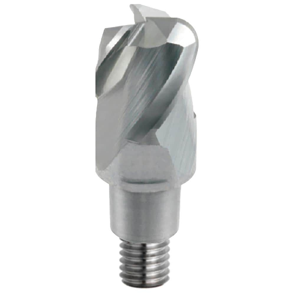 Corner Radius & Corner Chamfer End Mill Heads; Mill Diameter (mm): 12.00; Length of Cut (mm): 9.6000; Number Of Flutes: 3