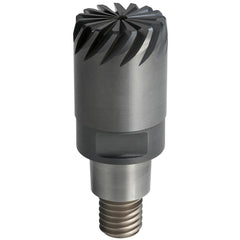 Corner Radius & Corner Chamfer End Mill Heads; Mill Diameter (mm): 10.00; Length of Cut (mm): 7.1200; Number Of Flutes: 8