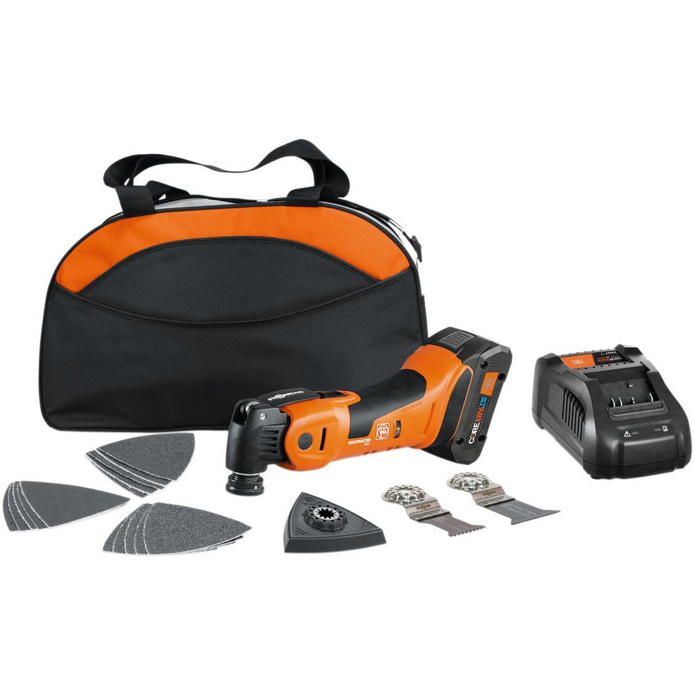 Rotary & Multi-Tools; Product Type: Oscillating Tool Kit; Batteries Included: Yes; Speed (RPM): Variable; Oscillation Per Minute: 10,000-19,500; Battery Chemistry: Lithium-ion