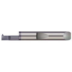 Single Point Threading Tools; Thread Type: Internal, External; Material: Solid Carbide; Profile Angle: 60; Threading Diameter (Decimal Inch): 0.2520; Cutting Depth (Decimal Inch): 1.0000; Maximum Threads Per Inch: 48